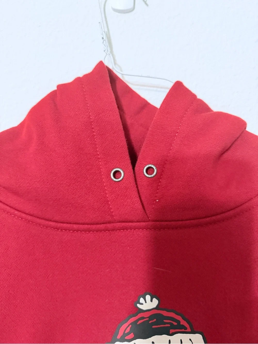 Coach Red Snoopy Graphic Pullover Hoodie